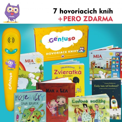 MAXI balíček - hovoriace knihy pre najmenších