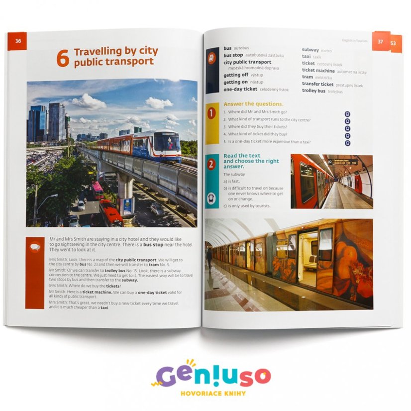 Geniuso hovoriaca učebnica angličtiny - English in tourism