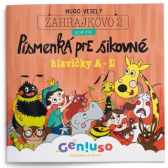 Geniuso hovoriaca kniha Pismenka pre sikovne hlavicky diel 1 kniha 2