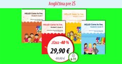 Angličtina pre ZŠ - 4 knihy