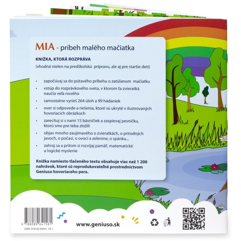Geniuso hovoriaca kniha - Mia na farme
