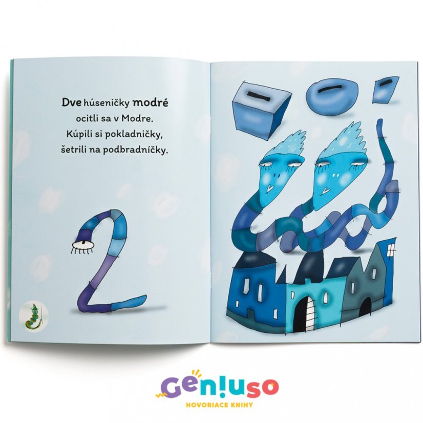 Geniuso hovoriaca kniha - Húseničky