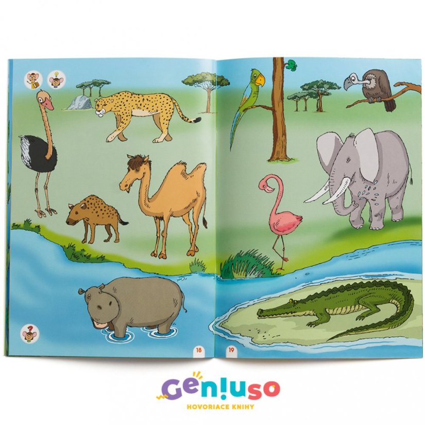 Geniuso hovoriaca kniha - Objavkovo Zvieratká