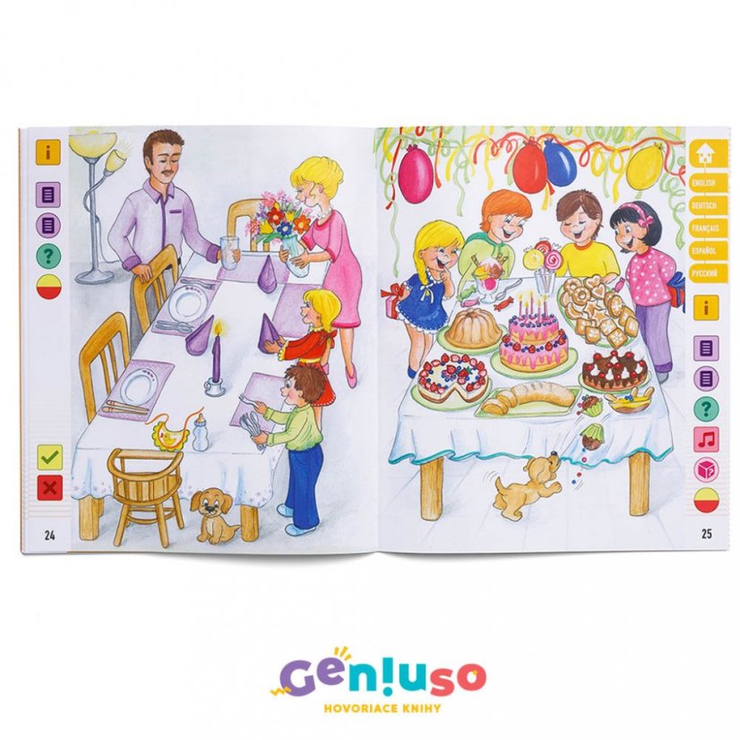 Geniuso hovoriaca kniha - TADA Jedlo