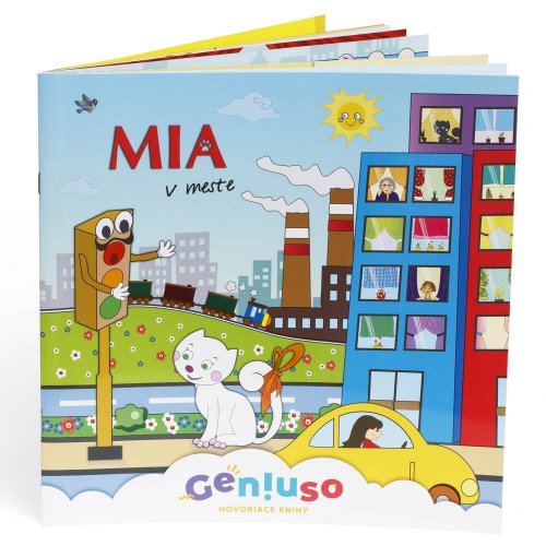 Geniuso hovoriaca kniha - Mia v meste