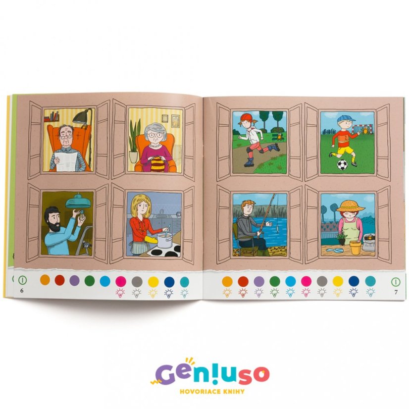 Geniuso hovoriaca kniha - Úlohy pre šikovné hlavičky
