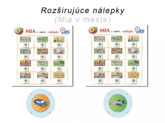 Rozširujúce nálepky - Mia v meste 