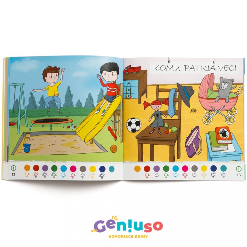 Geniuso hovoriaca kniha - Úlohy pre šikovné hlavičky