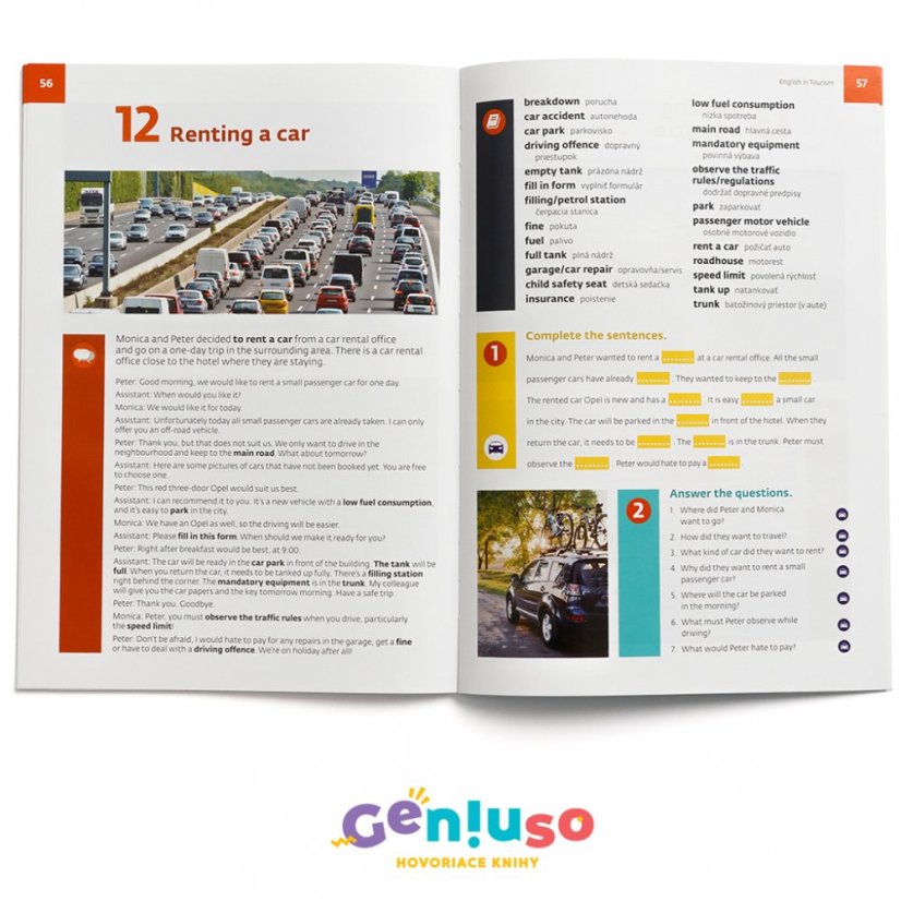 Geniuso hovoriaca učebnica angličtiny - English in tourism