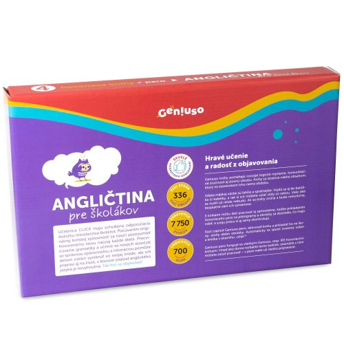 Geniuso balíček - angličtina pre školáka