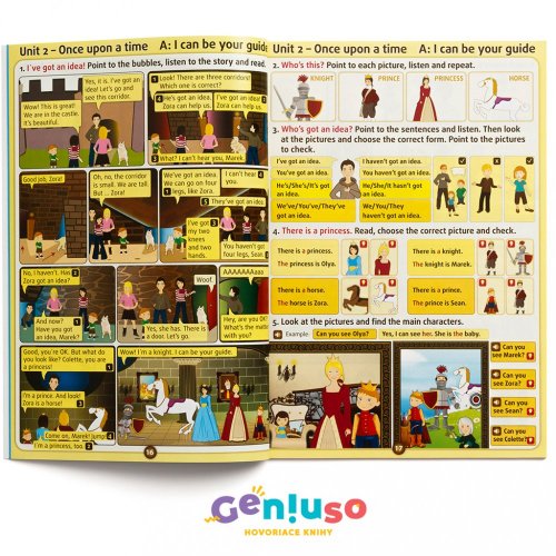 Geniuso hovoriaca učebnica - CLICK 4 Interactive English