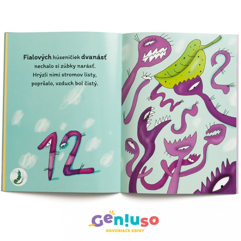 Geniuso hovoriaca kniha - Húseničky