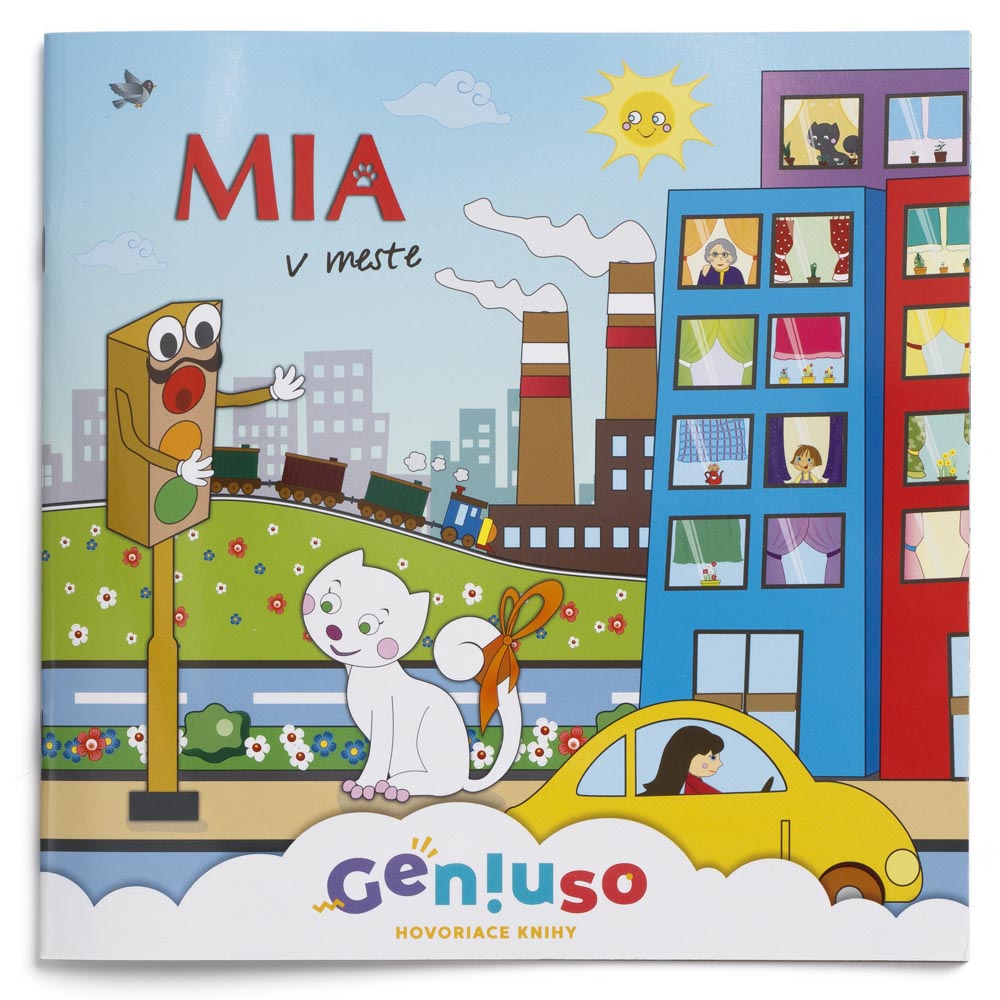 Geniuso hovoriaca kniha Mia v meste